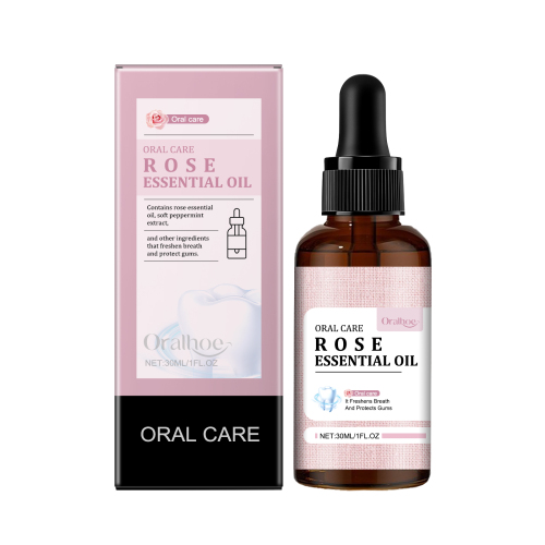 Oralhoe 口腔玫瑰漱口水 口腔卫生护理清洁牙渍残渣护龈清新口气