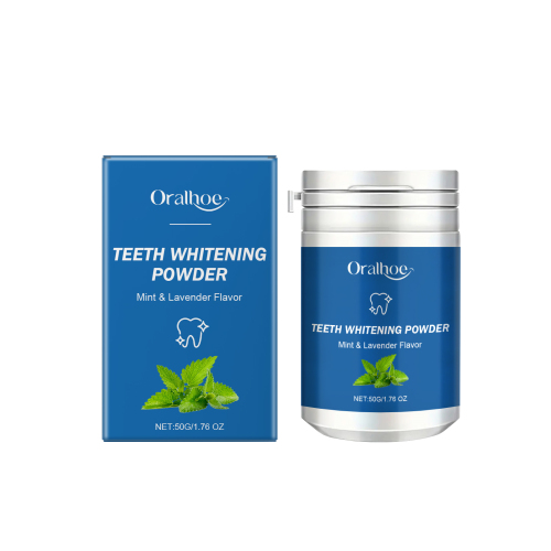 Oralhoe 洁牙粉 清新口气温和清洁牙齿牙渍污渍持久光泽牙齿护理