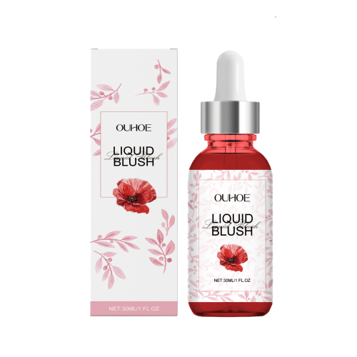 OUHOE 腮红精华液 面部自然红润显色细腻轻薄裸妆感持久不易脱妆