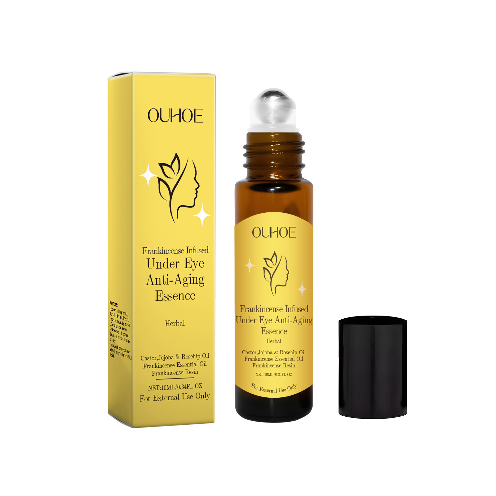 OUHOE Eye Essence Firming Eye Essence Moisturizing And Moisturizing Daily Massage Treatment For The Skin Around The Eyes_voghion.com