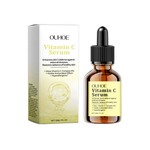 OUHOE 维生素C保湿精华液 温和滋润紧致肌肤补水保湿护肤精华液