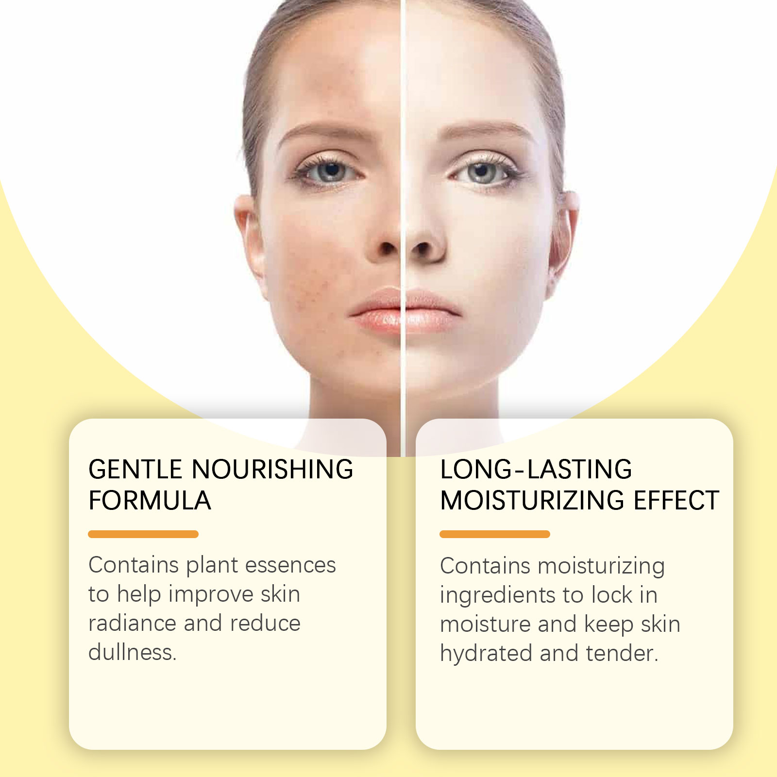 OUHOE Astragalus Cream, Brightening, Hydrating, Firming, Brightening, Moisturizing And Non-Greasy Skin Care Moisturizer_voghion.com
