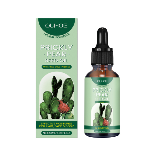 OUHOE 仙人掌精油 日常头发温和滋润全身肌肤植物身体护理按摩精油