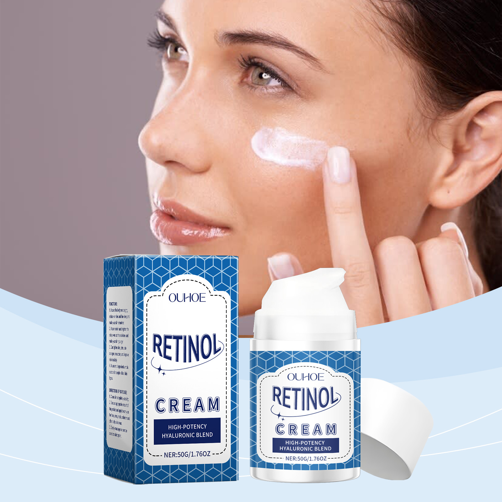 ouhoe-bee-venom-firming-cream-mild-ingredients-moisturize-and-firm-face-body-skin-tender-moisturizing-care-cream