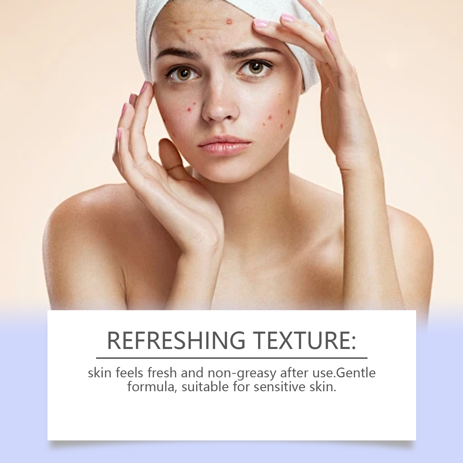 OUHOE Acne Essence Hydrates, Controls Oil, Refines Pores, Lighens Acnes, Improves Red Skin_voghion.com