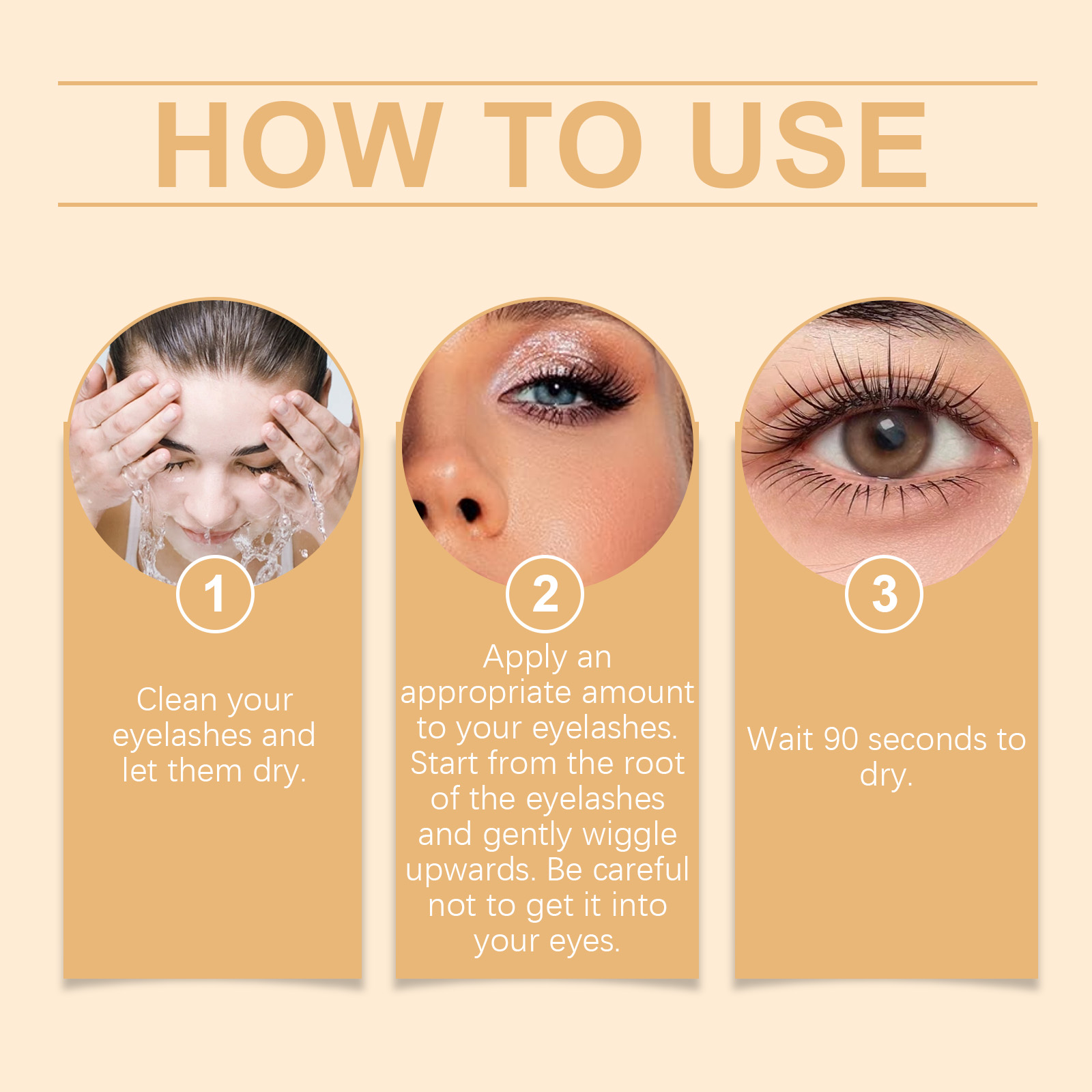 Ouhoe Natural Eyelash Mascara - Long-lasting Daily Eye Makeup_voghion.com