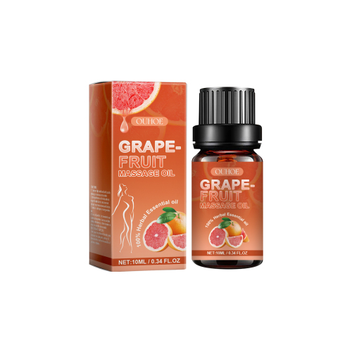 OUHOE 葡萄柚按摩精油 保湿修护滋润身体肌肤舒缓按摩皮肤护理精油