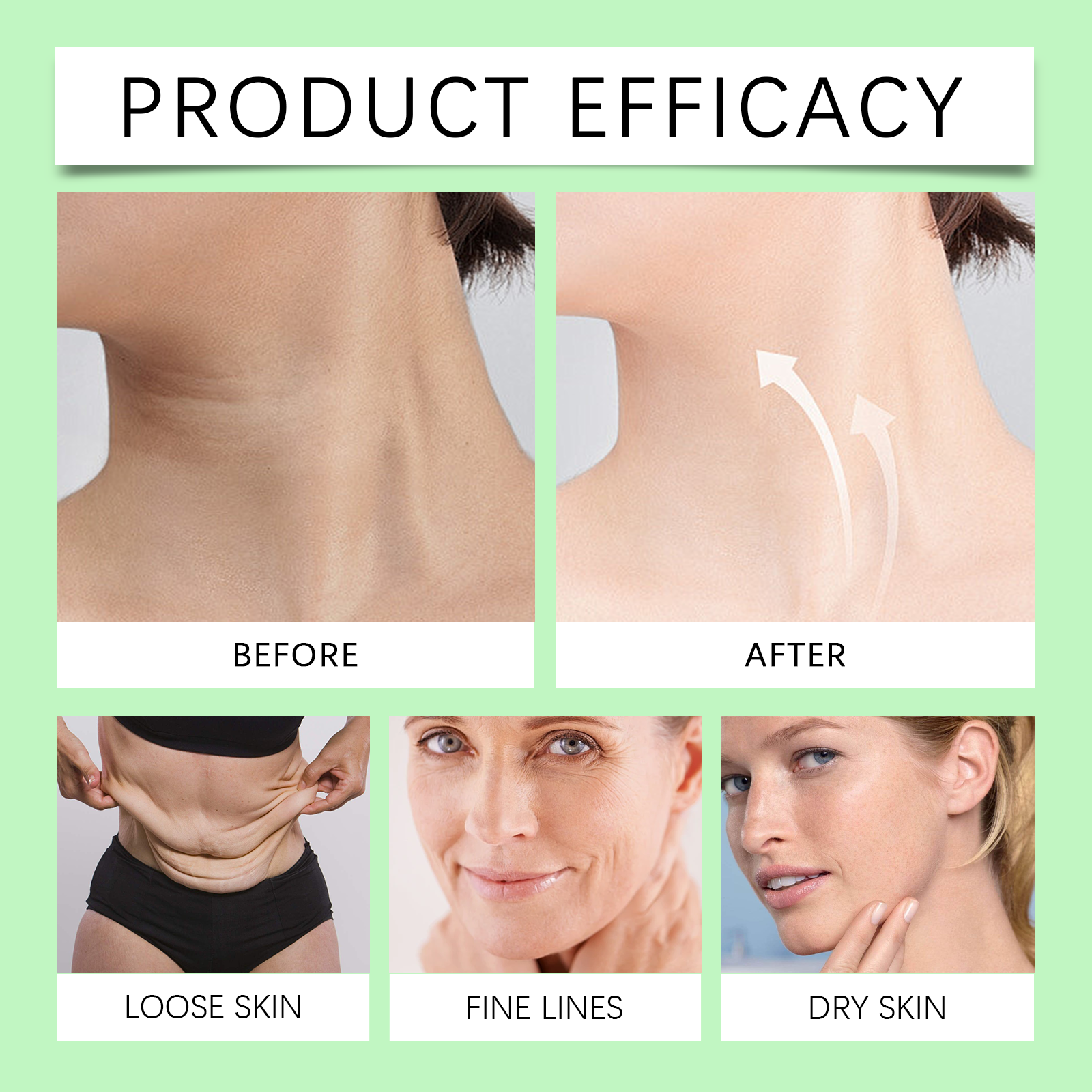OUHOE Firming Body Lotion, Gently Moisturizes Dry Body Skin, Hydrates, Tightens And Lightens Fine Lines_voghion.com