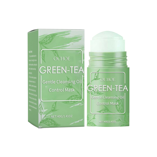 OUHOE 绿茶控油清洁面膜 平衡肌肤油脂分泌水润充盈柔嫩控油面膜