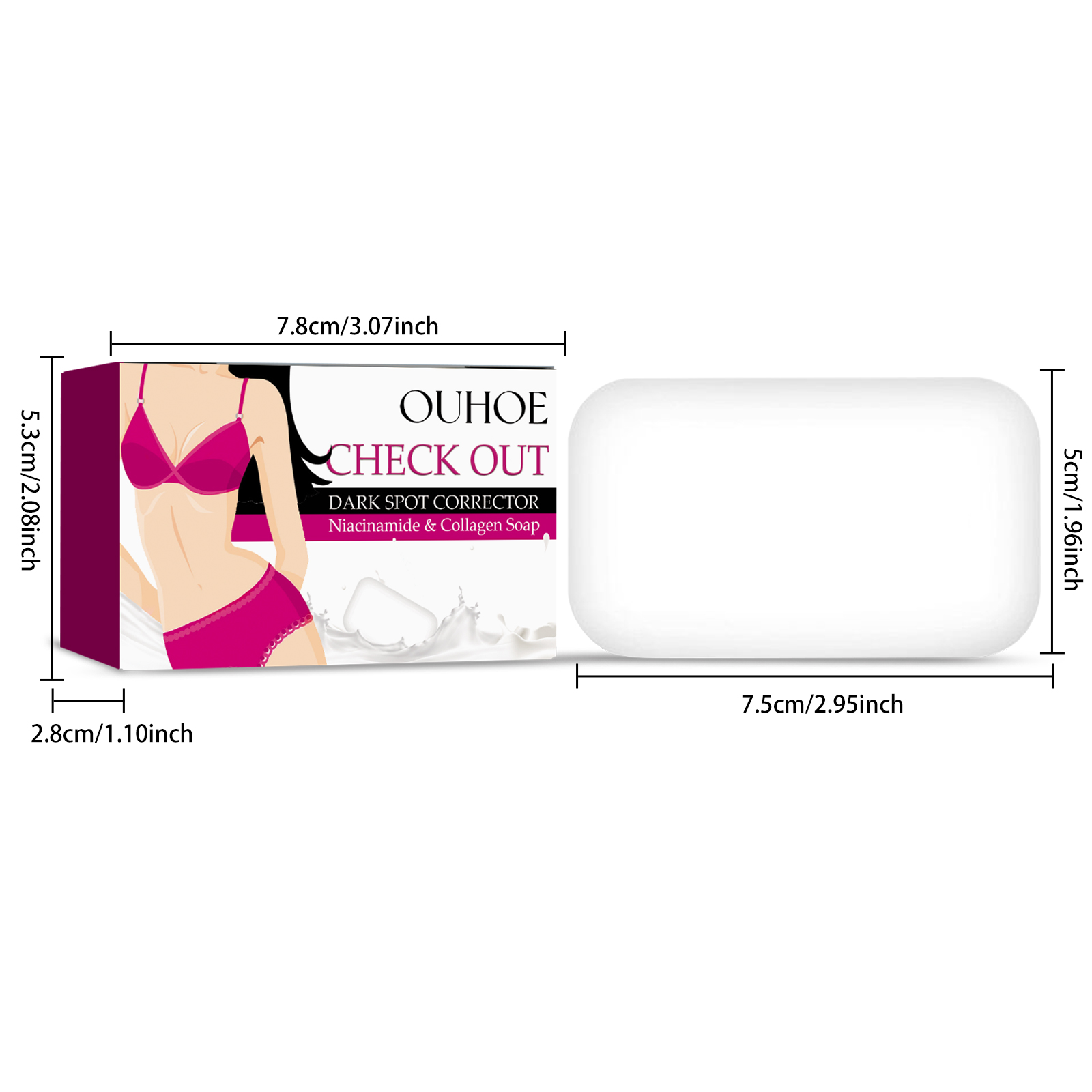 OUHOE Beauty Soap Armpit Elbow Joint Brightening Skin Brightening Body Cleansing Moisturizing Bath Soap_voghion.com