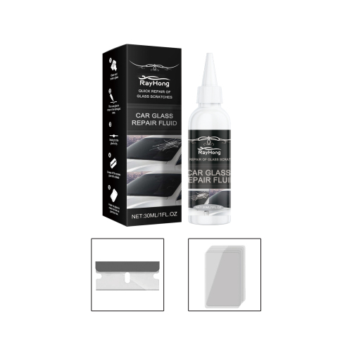 Rayhong 汽车玻璃修复胶（30ml） 玻璃纳米修补液快速修复裂痕玻璃修复胶