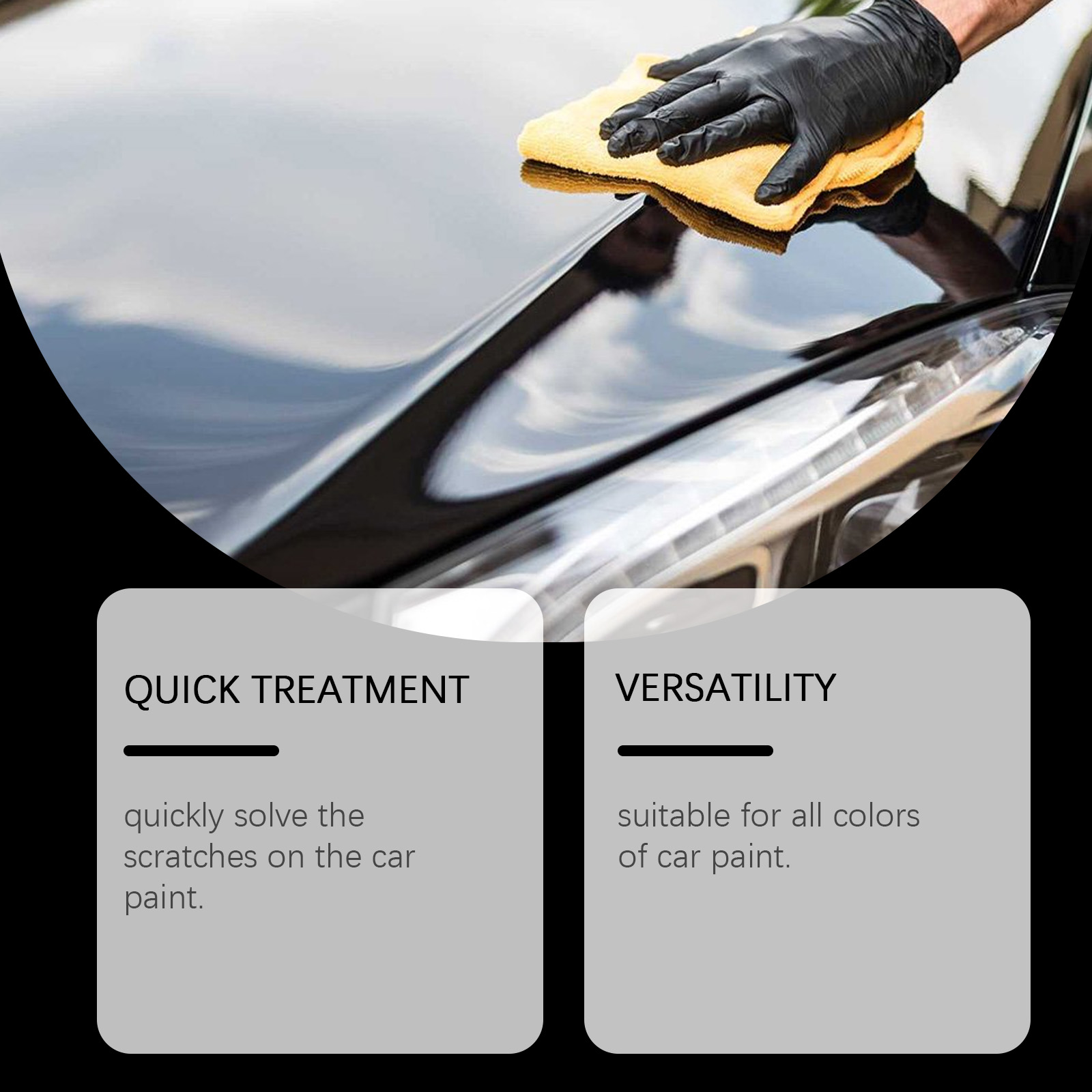 Rayhong Car Scratch Remover Car Scratch Maintenance Paste Quick Scratch Clean And Easy To Use_voghion.com