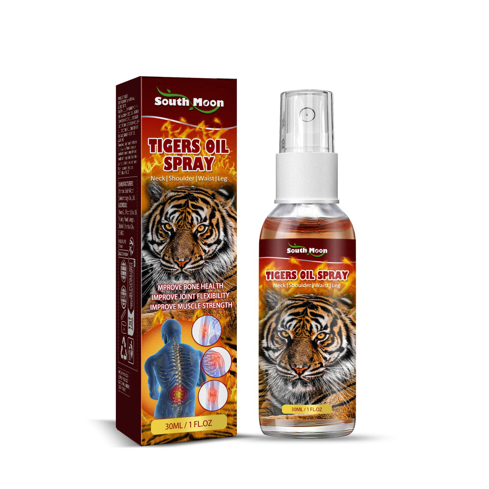 Effective Knee Pain Relief Spray for Joint Discomfort Relief Topical Massage Oil