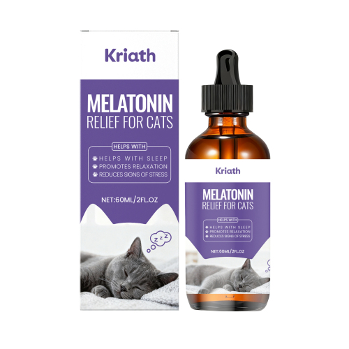 Kriath 猫咪褪黑素滴剂 温和呵护方便喂食帮助调整爱宠稳定睡眠节律