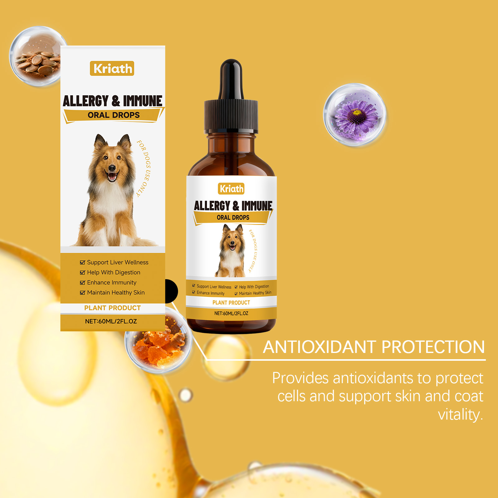 Suplementos herbales para perros vitalidad y confort corporal_voghion.com