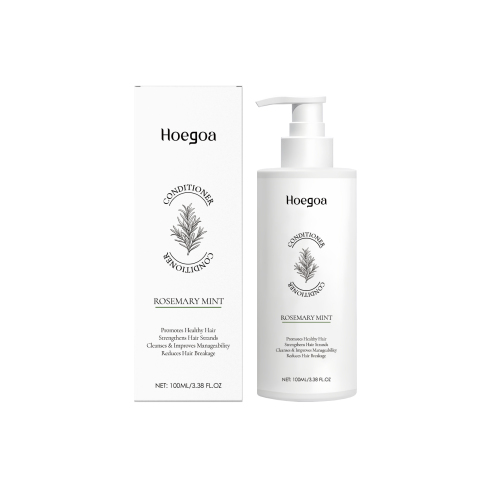 Hoegoa 迷迭香薄荷护发素 滋养头皮提升光泽发丝强韧秀发丰盈柔顺