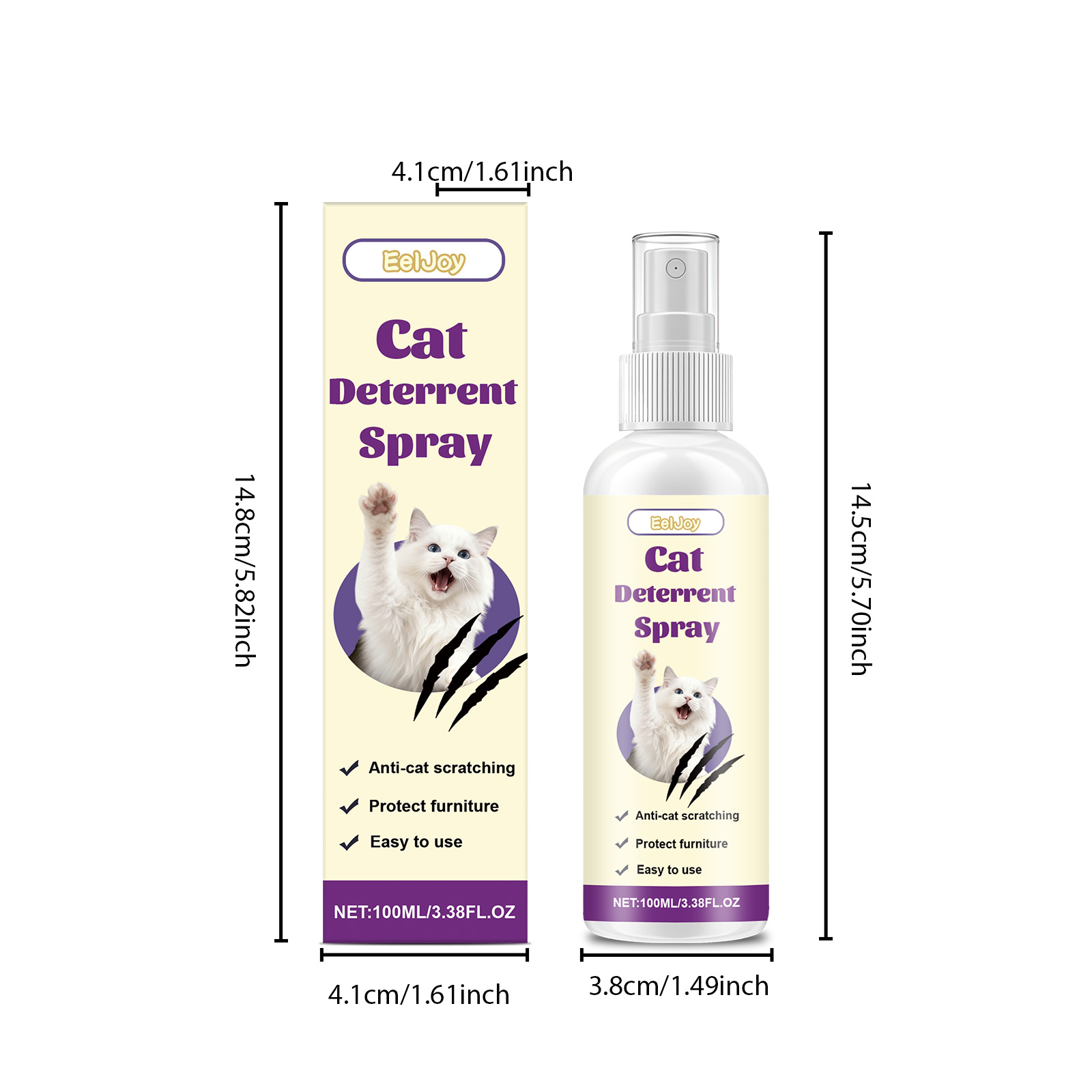 Spray anti-griffe pour chats protection meubles doux non irritant_voghion.com