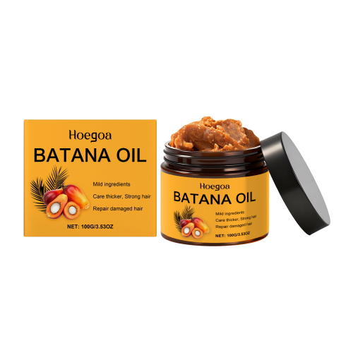 Hoegoa 巴塔纳头发磨砂膏 头皮护理清洁发根毛发柔顺轻盈磨砂膏