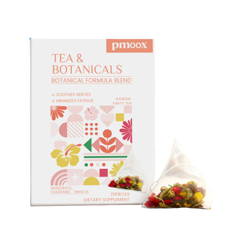 pmoox 植萃花园慢享茶 洋甘菊植物混合物膳食补充独立包装