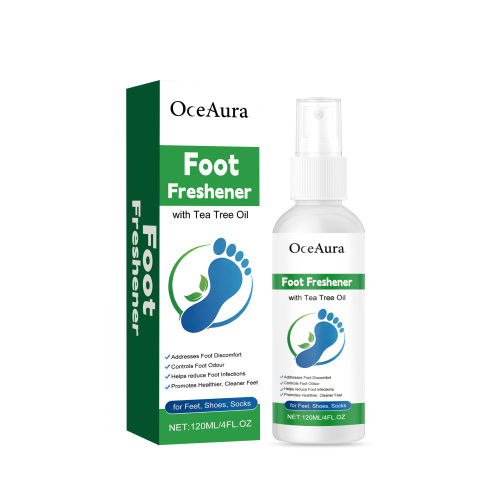 OceAura 茶树油足部护理喷雾 保湿滋润足跟清爽柔润呵护足部喷雾