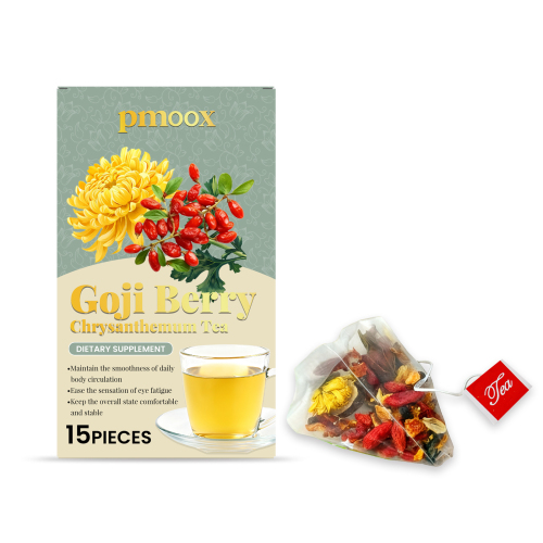 pmoox 枸杞菊花草本茶 蒲公英甘草组合助力身体护理便捷冲泡
