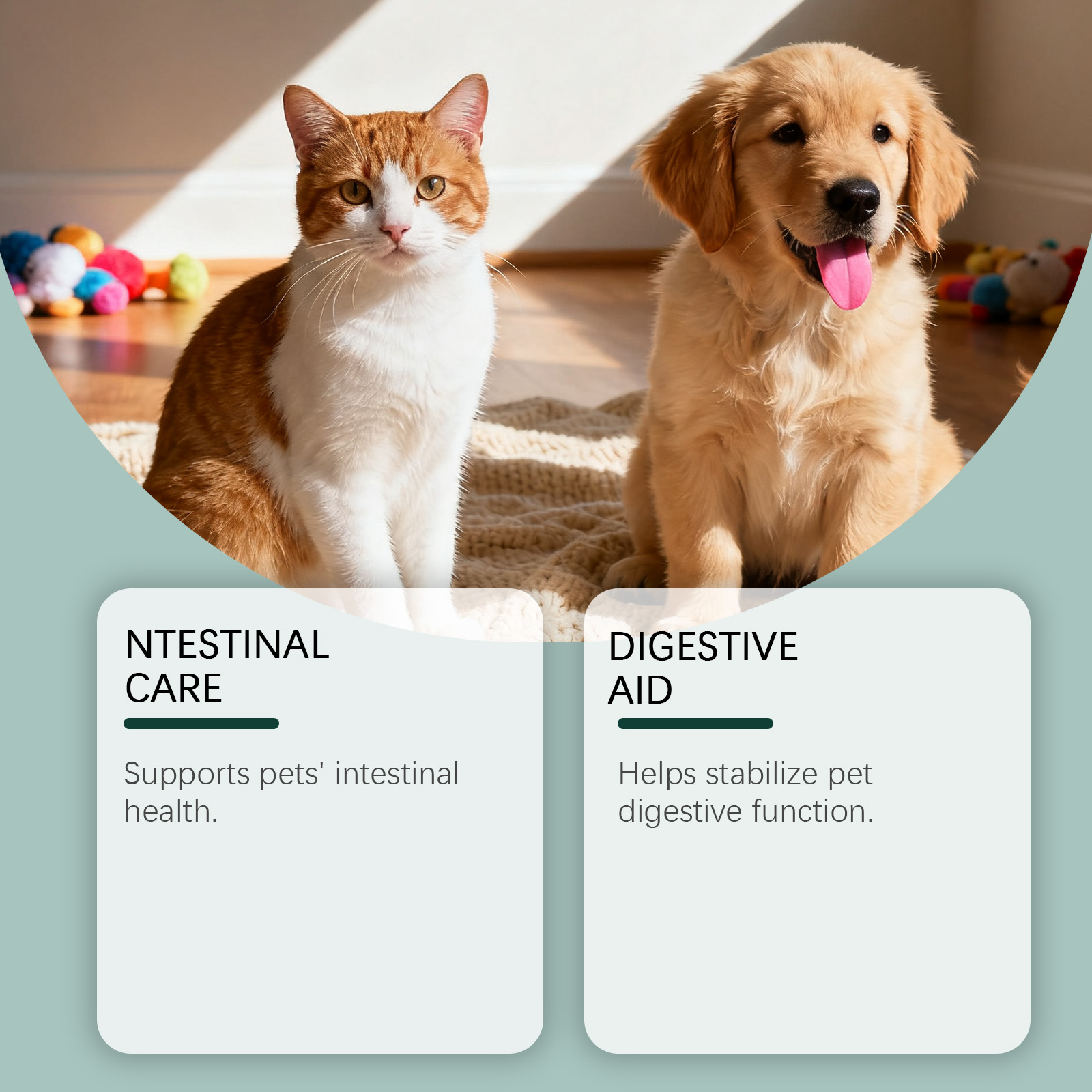 Vloeibare collageen druppels voor honden en katten supplement_voghion.com