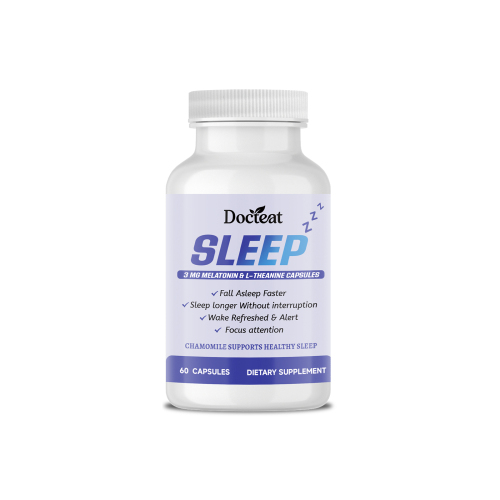 Docteat 睡眠支持胶囊 安稳入睡延长不受扰睡眠提升夜间休息质量
