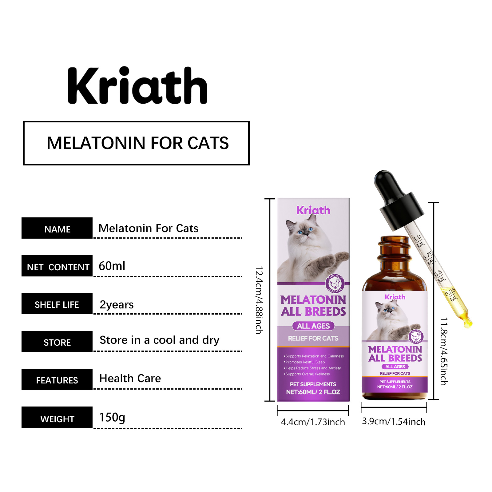 Kriath drops tisztítókendők kedvenceknek napi ápoláshoz_voghion.com