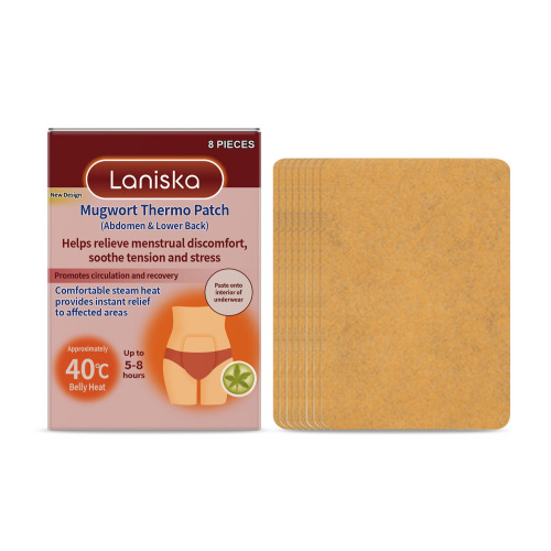 Laniska 艾草经期护理贴 温和舒适贴合温感随身便携女性护理贴