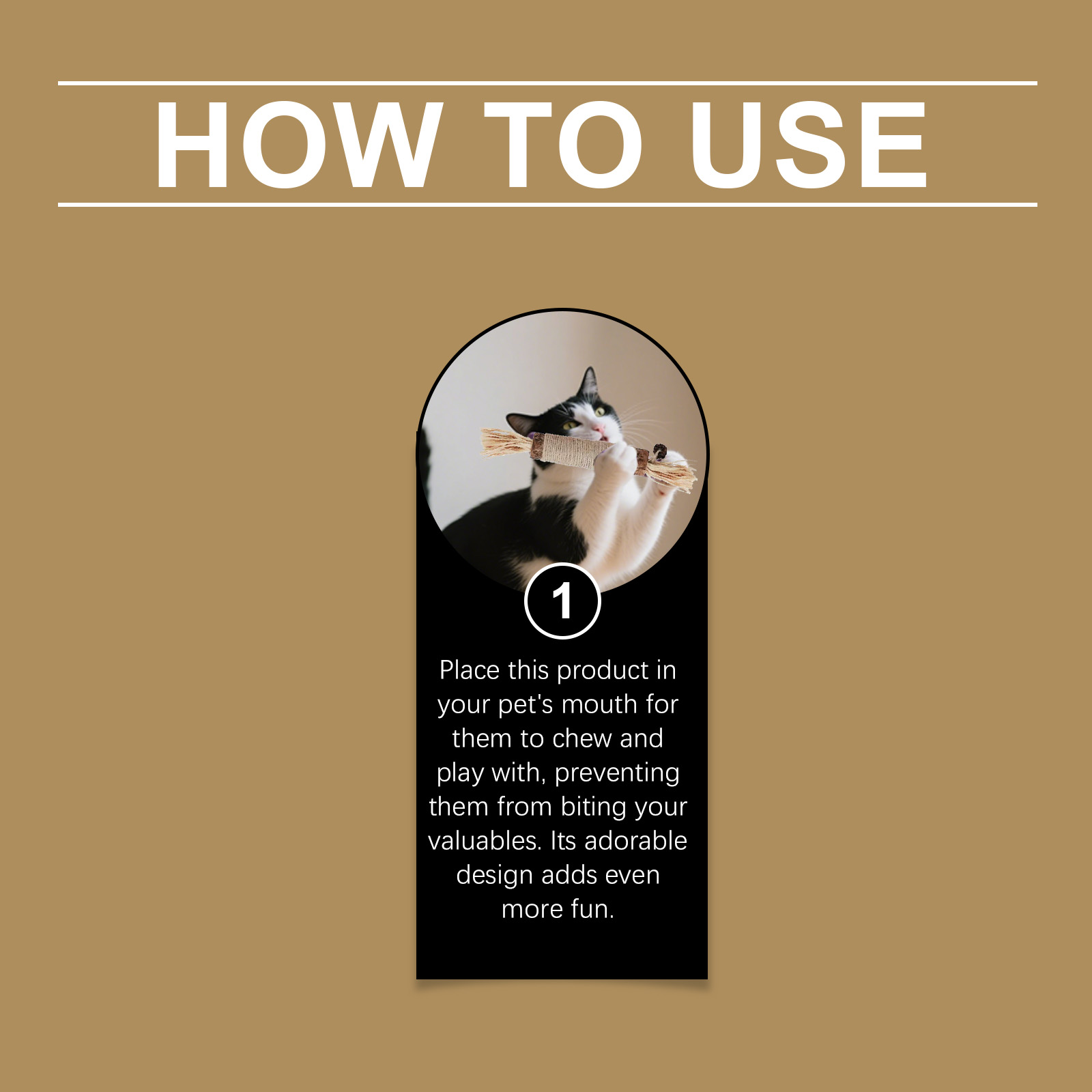 EELJOY Pet Dental Care Chewable Snack Cat Teething Stick_voghion.com