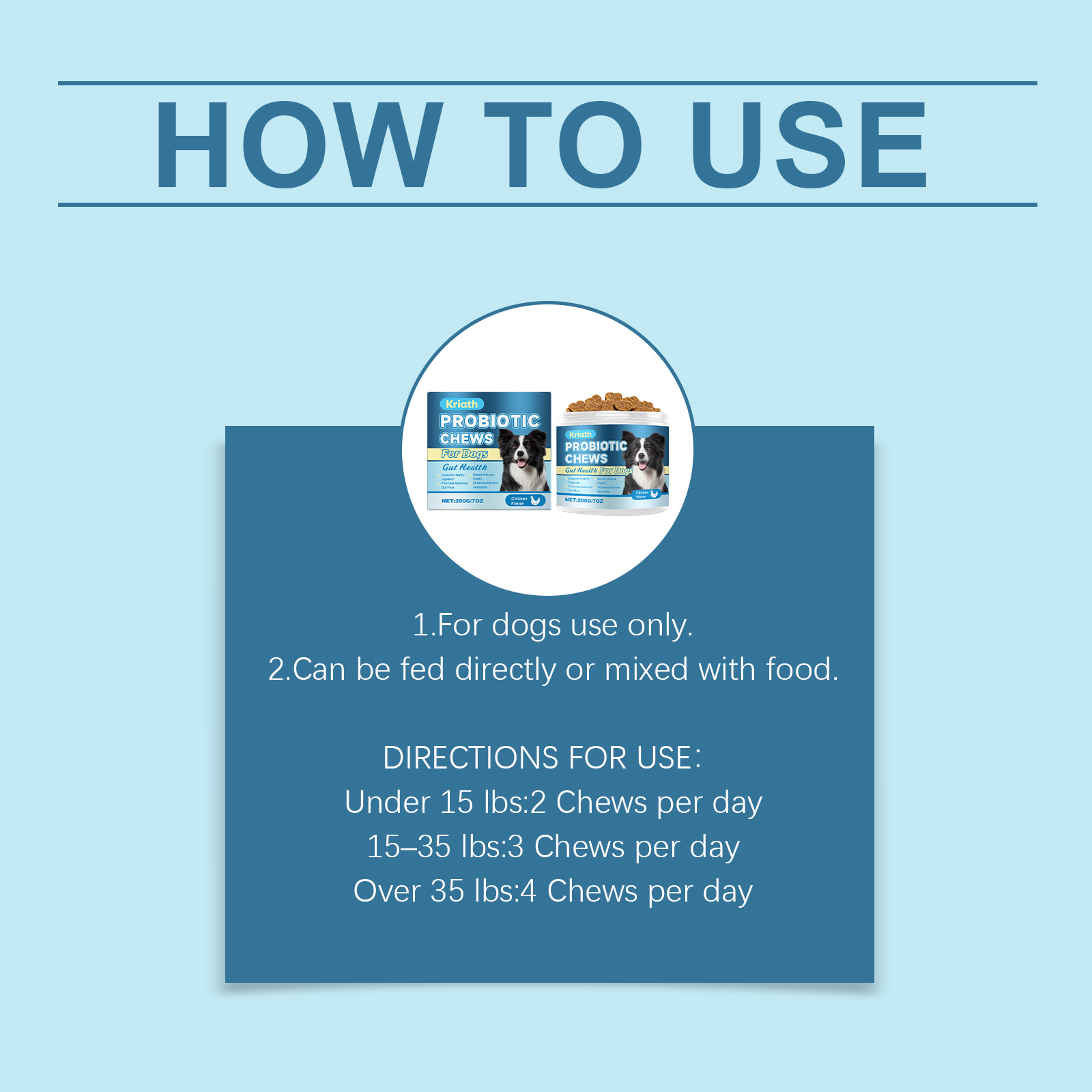 Probiotic Gentle Nutritional Granules For Healthy Dog Digestion_voghion.com