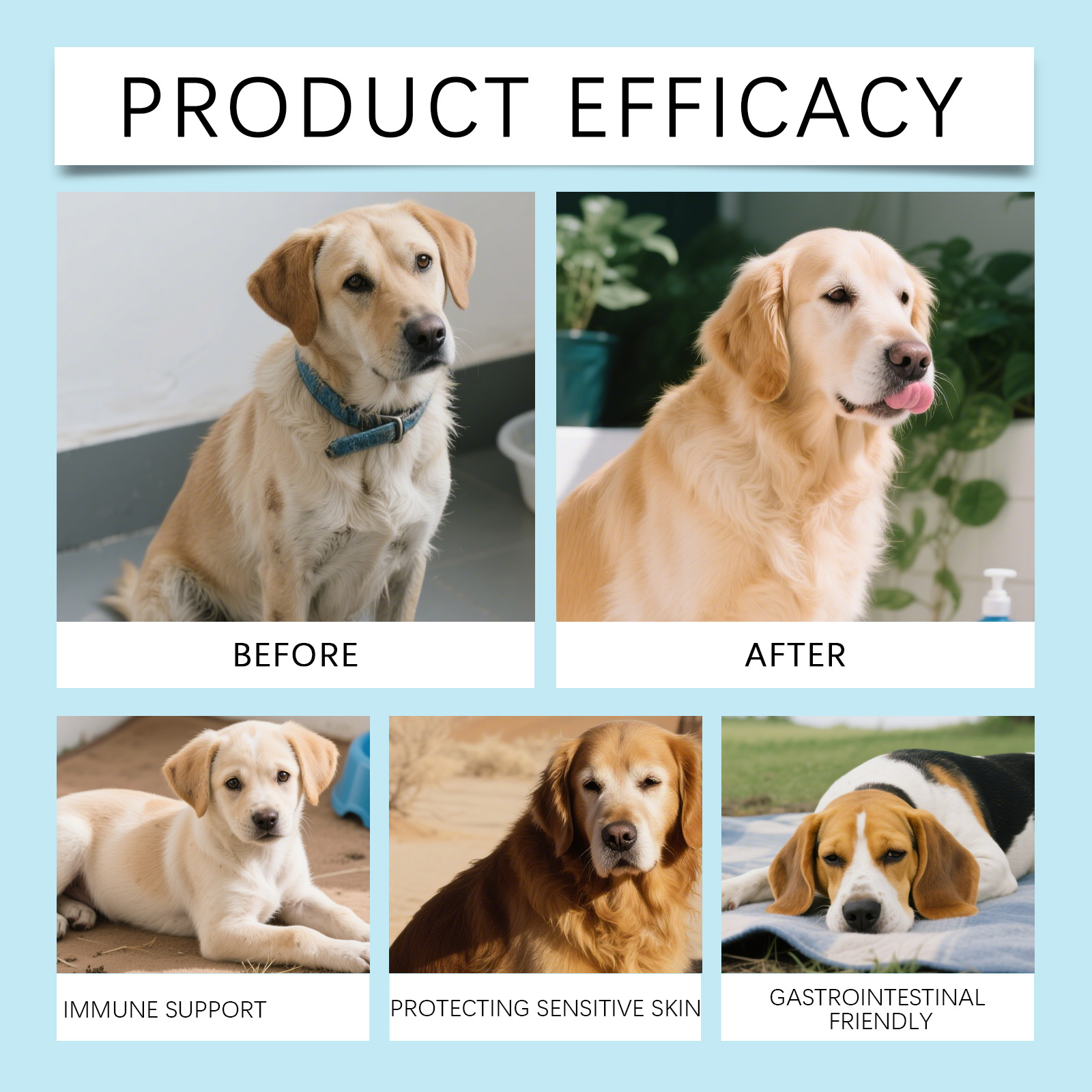 Probiotic Gentle Nutritional Granules For Healthy Dog Digestion_voghion.com