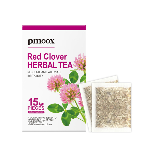 pmoox 红三叶草本茶 草本植物茶清香独立茶包设计方便携带