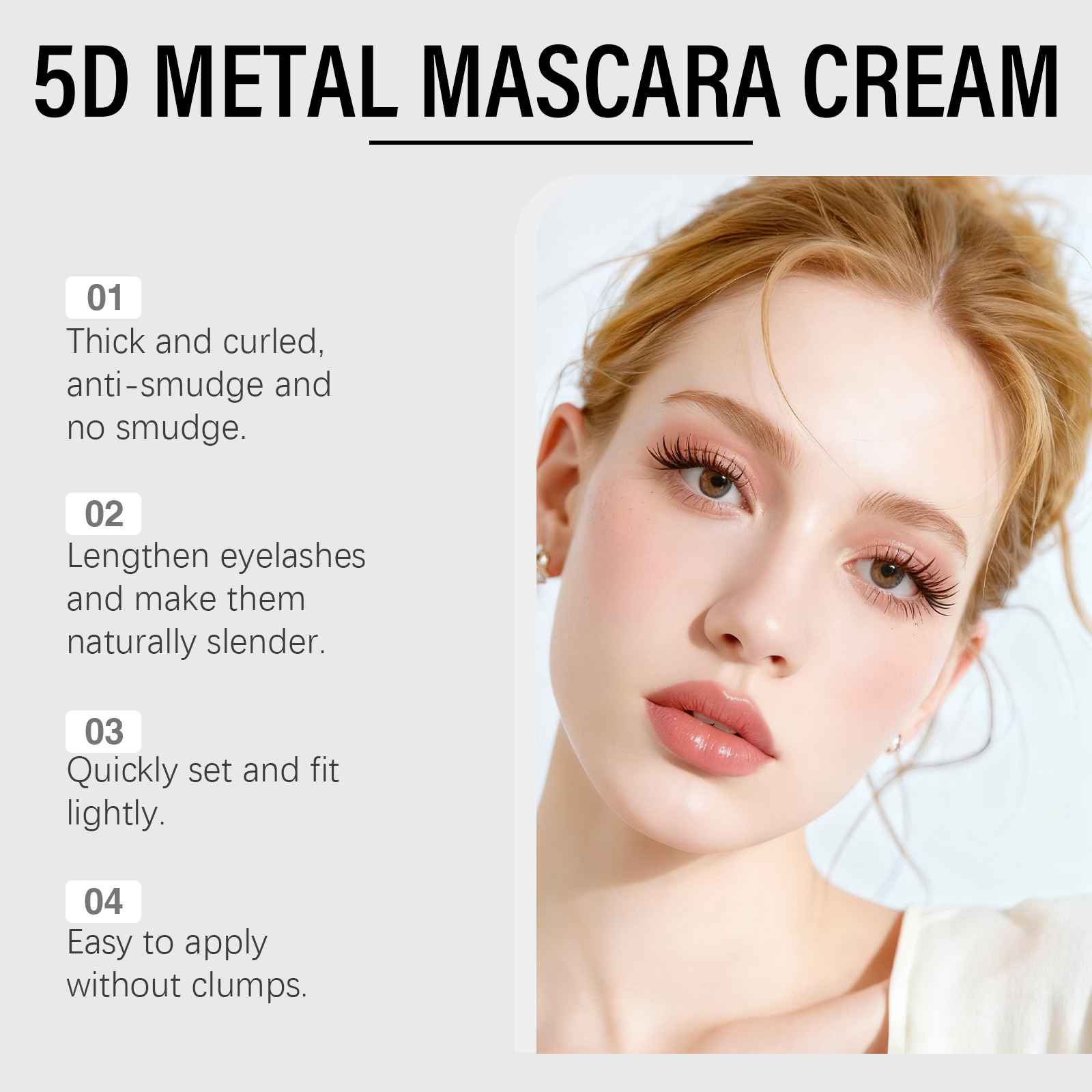 Zephoco Brown Mascara Long-lasting Natural Definition And Volume_voghion.com
