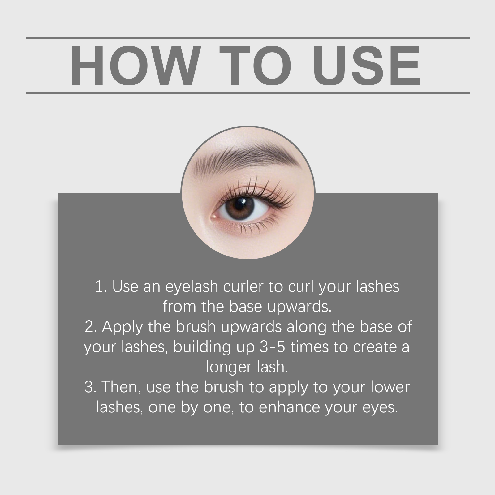 Zephoco Brown Mascara Long-lasting Natural Definition And Volume_voghion.com