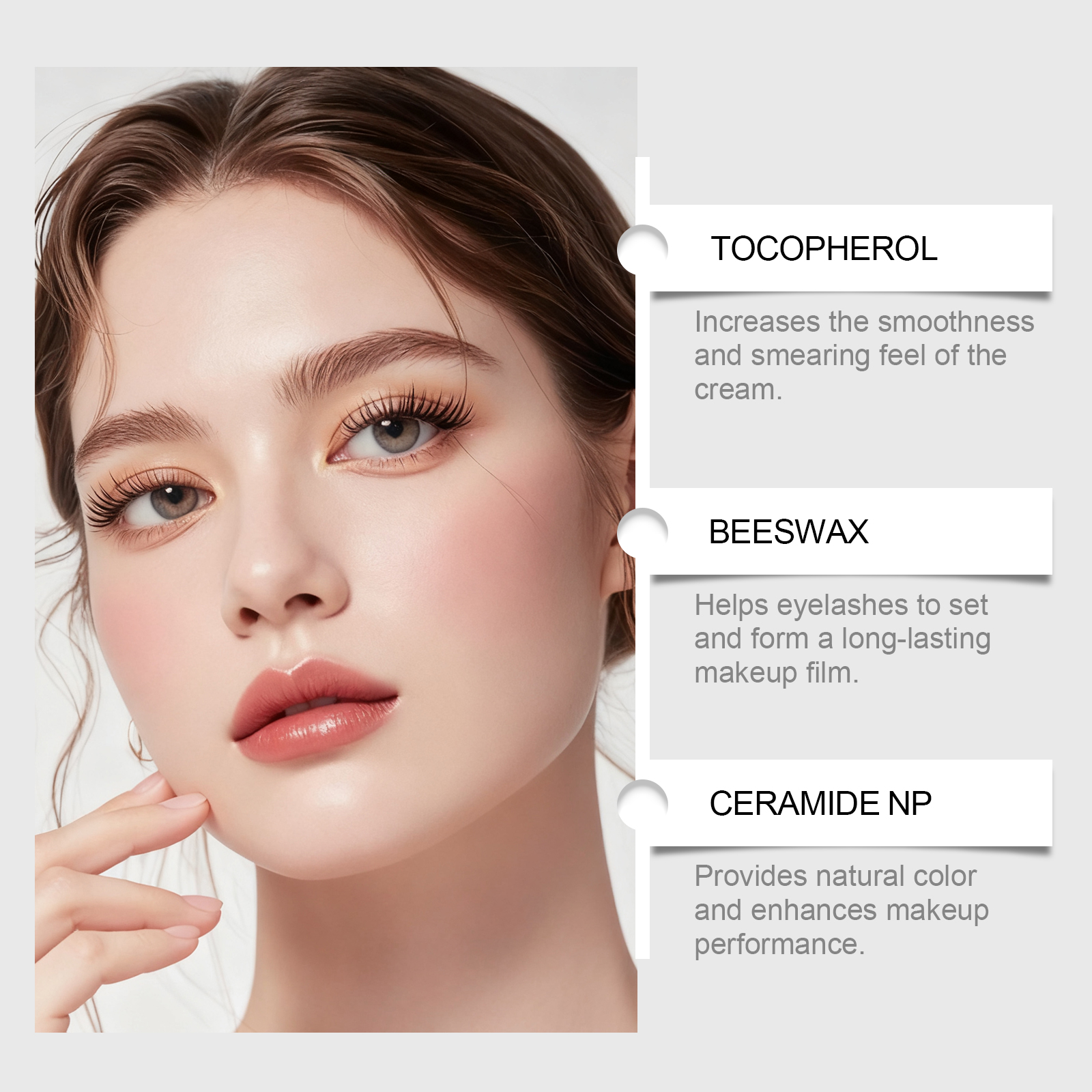 Zephoco Brown Mascara Long-lasting Natural Definition And Volume_voghion.com