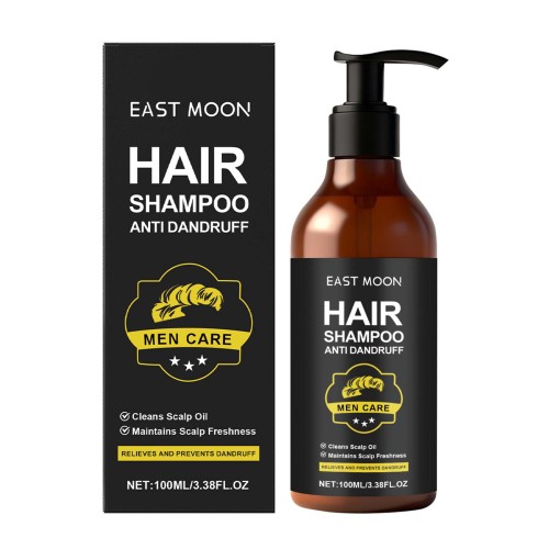 East Moon 男士头油洗发水 清爽洁净头皮头屑头油蓬松滋润洗发水