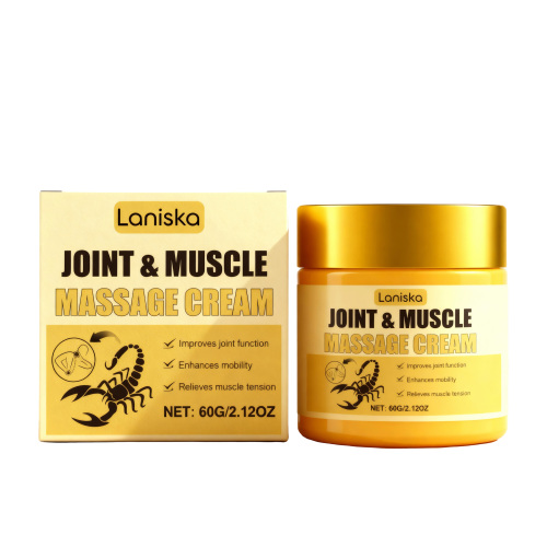 Laniska 关节按摩护理霜 温和配方舒润身体关节涂抹外用按摩霜