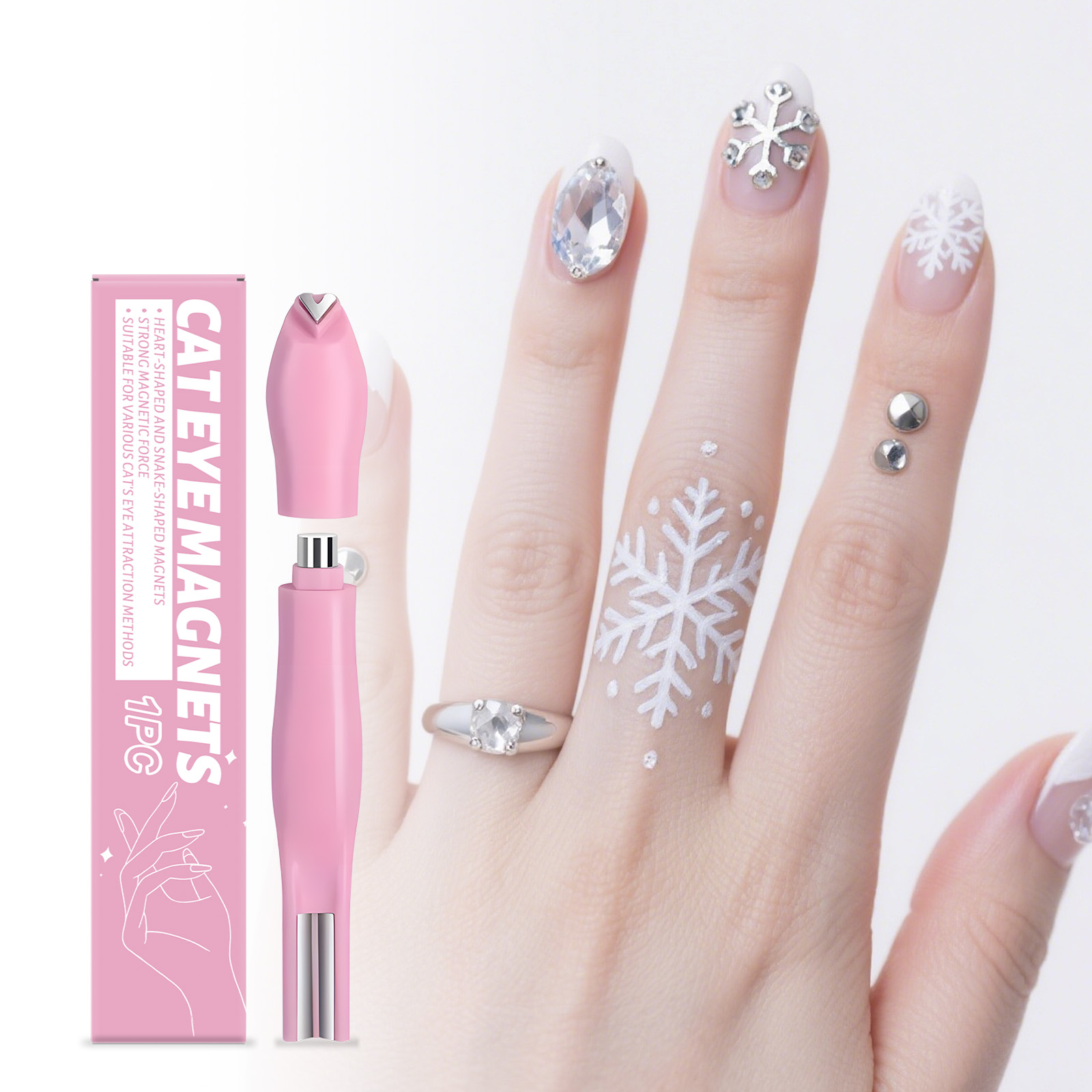 AMZ Multi-Functional Nail Magnet, Dopamine Cat's Eye Magnet, Nail Polish Glue, Fancy Multi-Functional Nail Magnet_voghion.com