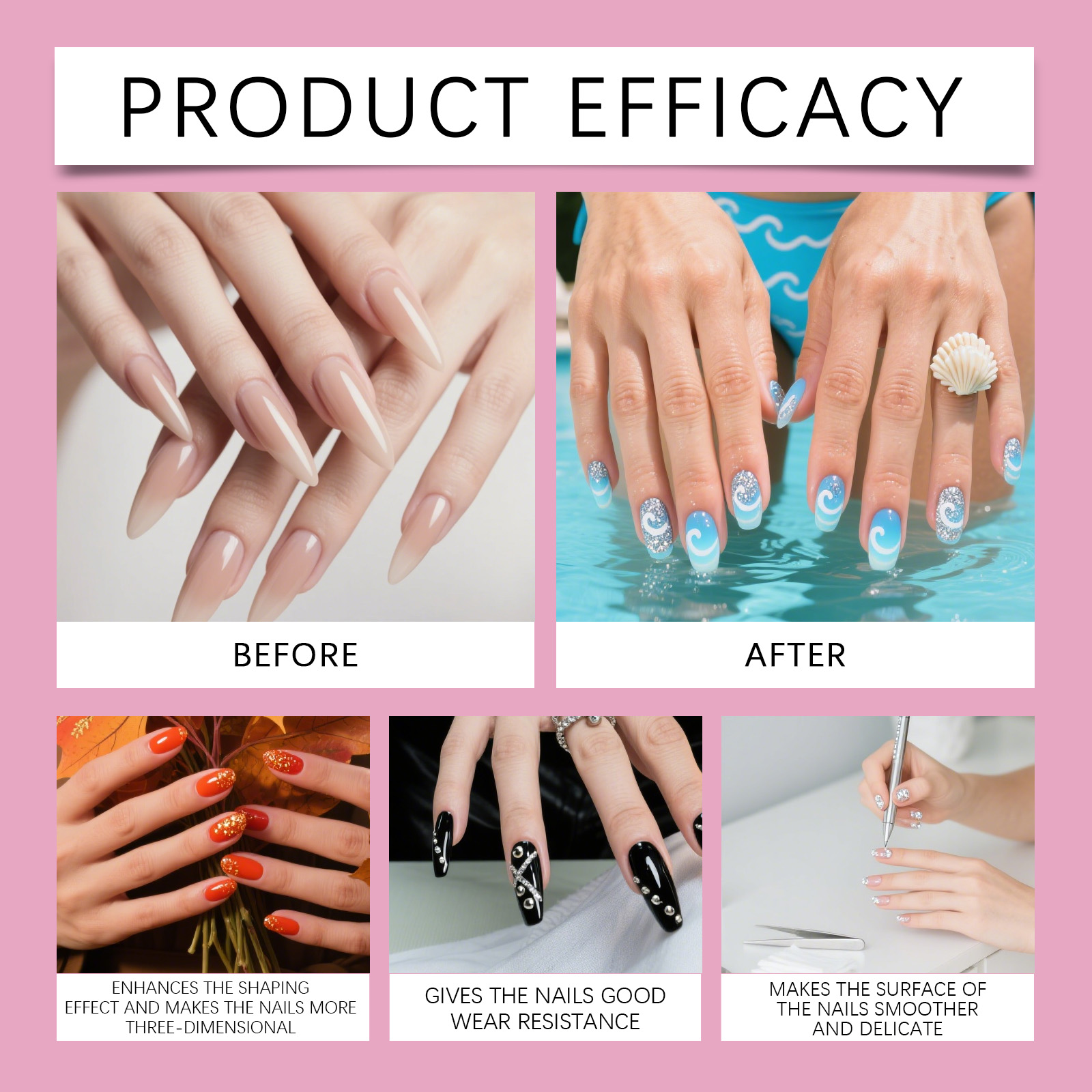 Multifunktionaler Katzenaugen Magnet Für Nagellack Und Gele_voghion.com