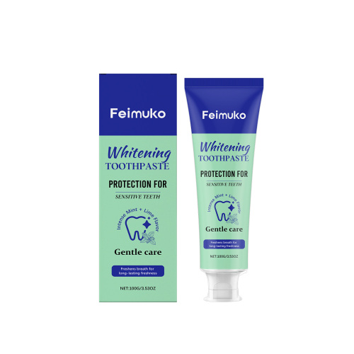 Feimuko 清洁牙膏 温和清洁牙齿减少牙垢清新洁净日常护理牙膏