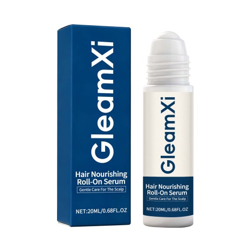 GleamXi 迷迭香护发滚珠精华 温和滋润头发柔顺轻盈秀发光泽头皮