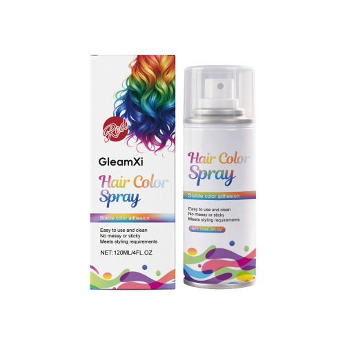 GleamXi 红色临时美发剂 日常炫酷造型便捷易上色发色变装美发剂