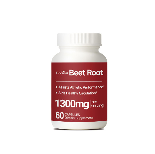 Docteat 甜菜根胶囊 植物配方日常补充能量提升运动表现补充胶囊