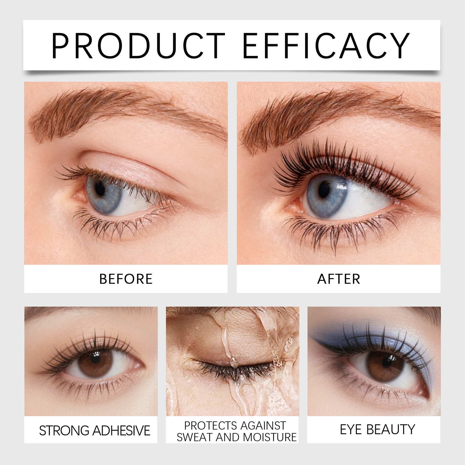 Zephoco Mascara With Fine Brush For Rich Natural Lustrous Lashes_voghion.com