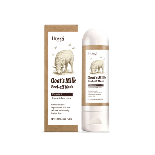 Hoygi 羊奶角质撕拉面膜 补水保湿温和清洁护理面部肌肤柔嫩润泽