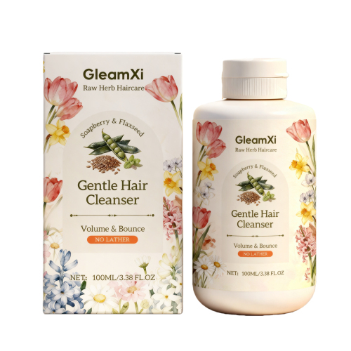 GleamXi 润泽保湿洗发水 清洁头发滋润柔顺发尾呵护发质亮泽莹润