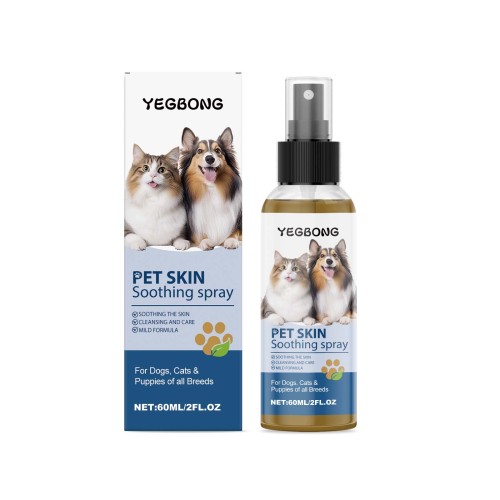 Yegbong 宠物皮肤护理喷雾 宠物猫狗皮肤护理温和成分外用喷雾