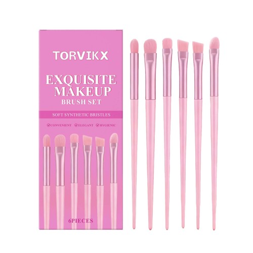 TORVIKX 化妆刷套装 上妆自然服帖眉刷粉底刷日常便携彩妆工具