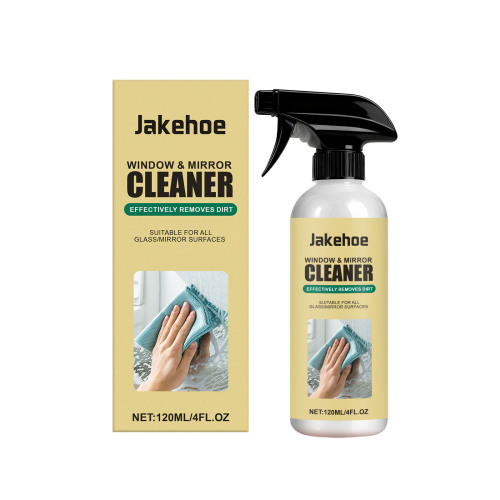 Jakehoe 镜面清洁喷雾 多用途有效去污适用于常见玻璃镜面表面